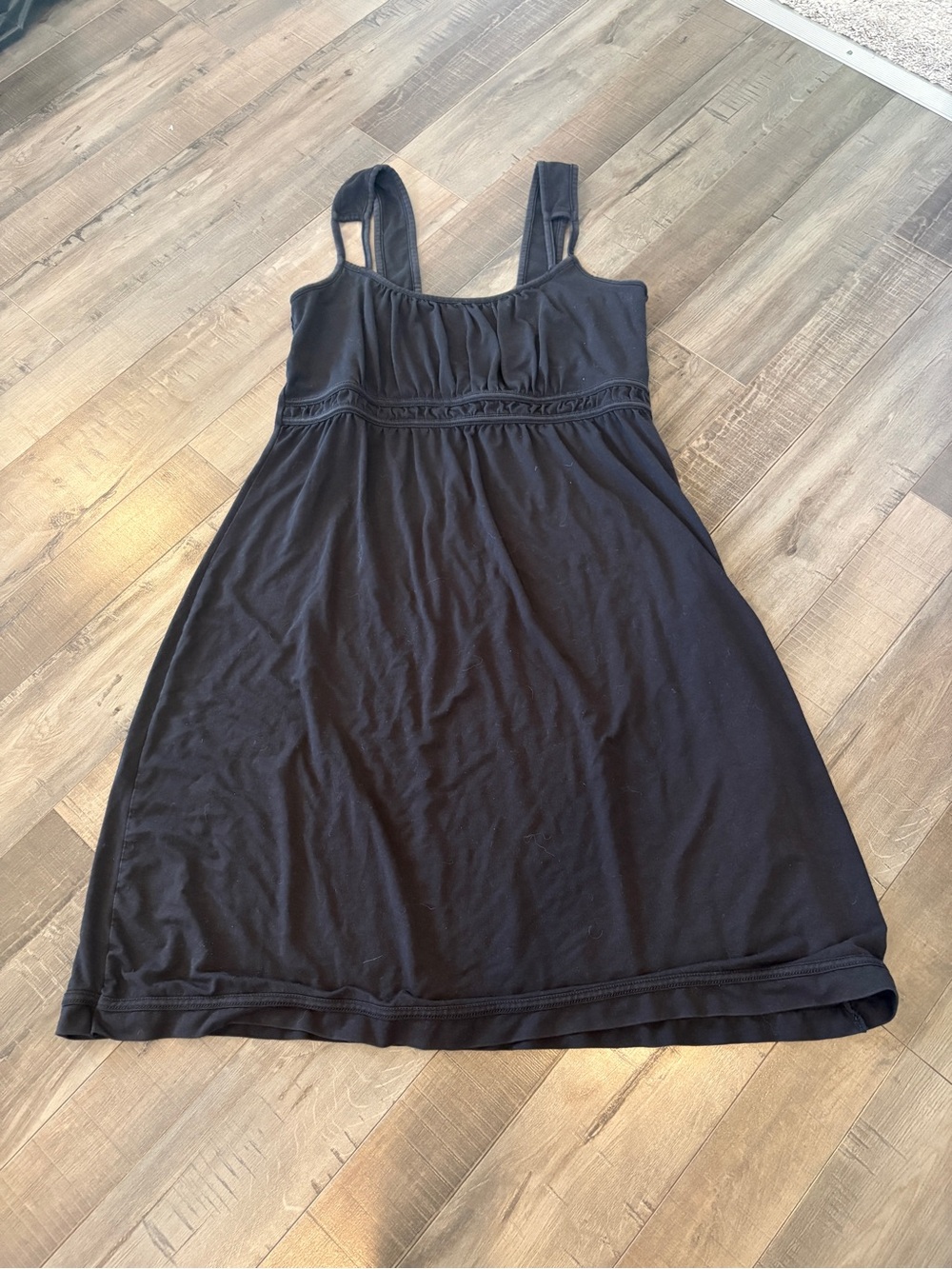 The North Face Black Sleeveless Empire Mini Dress